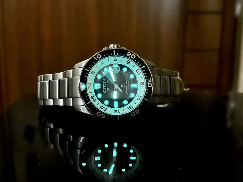 CITIZEN Eco-Drive Titanium BJ7111-86L Blue Dial Japan Mens – photo 3