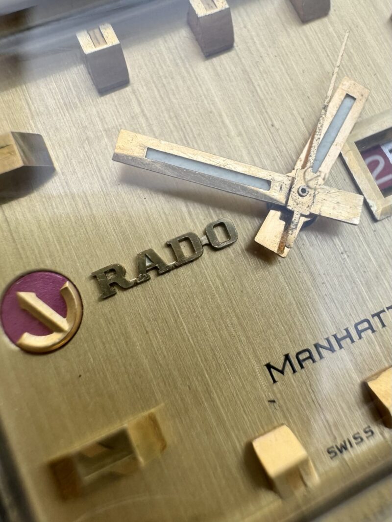 RADO Manhattan Swiss Gold Plated - Image 2