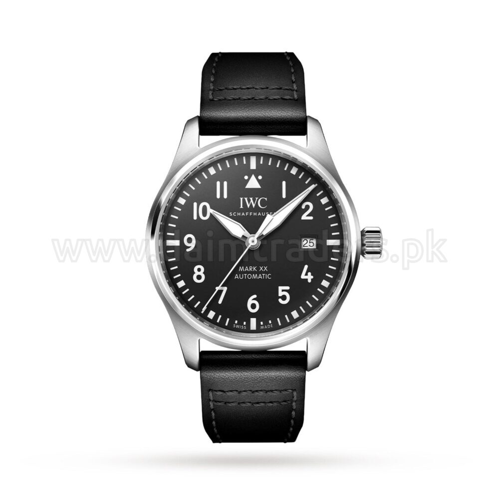 IWC Pilot's Watch Mark XX IW328201 Black Dial Automatic Swiss Mens