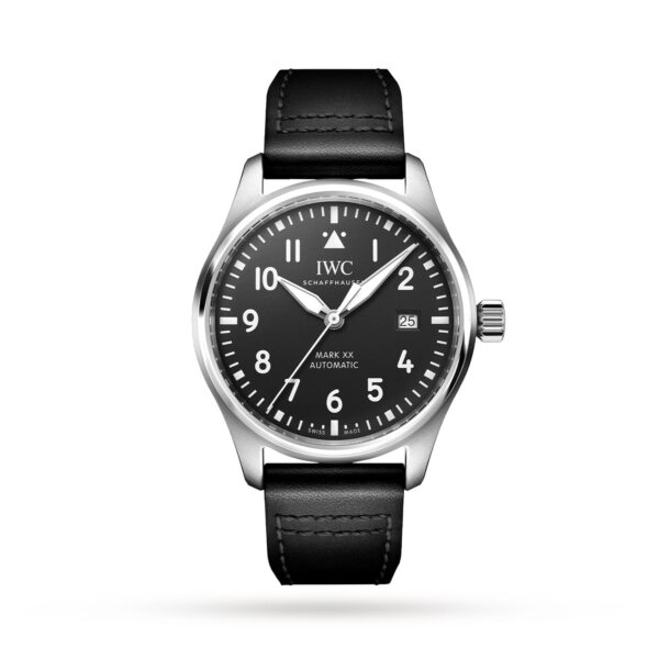 IWC Pilot's Watch Mark XX IW328201 Black Dial 40mm Automatic Swiss Mens