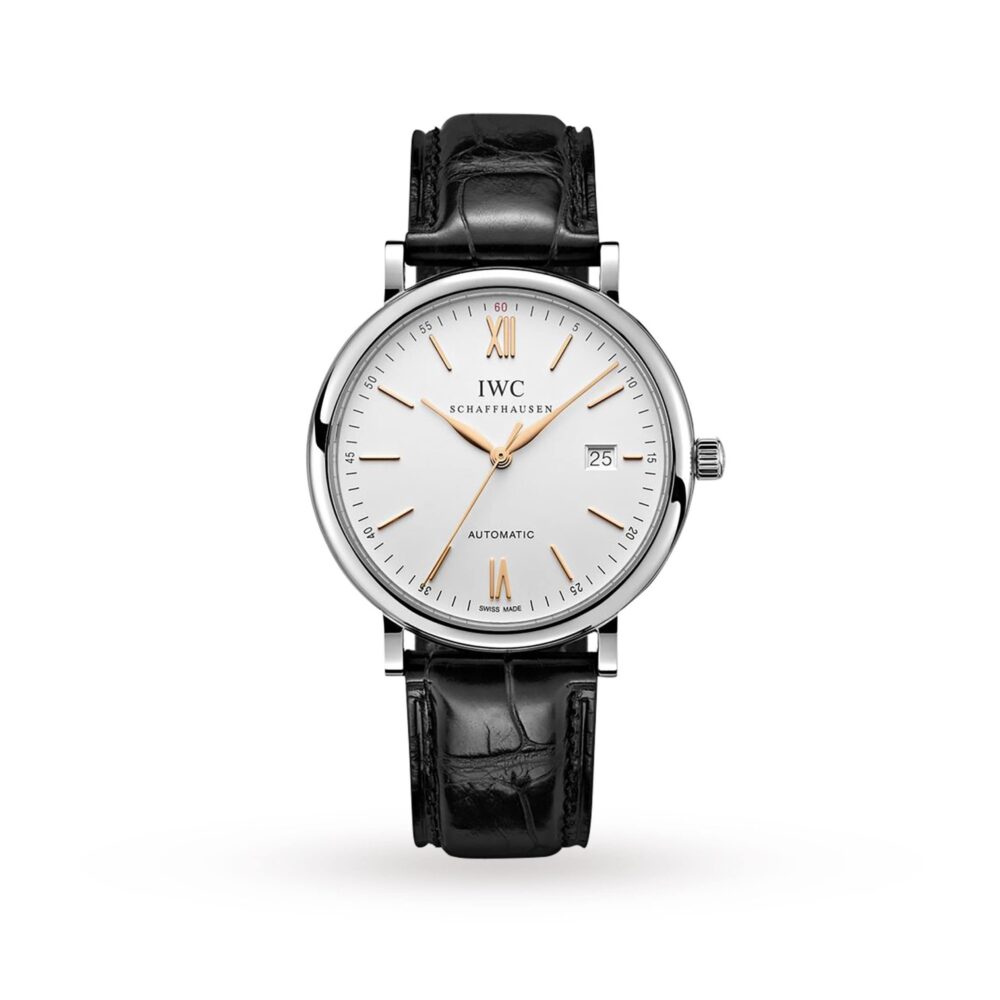 IWC Portofino Automatic IW356517 Silver Dial 40mm Automatic Swiss Mens