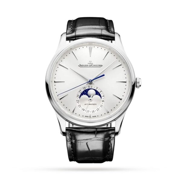 JAEGER-LECOULTRE Master Ultra Thin Moon Q1368430 Silver Dial 39mm Automatic Swiss Mens