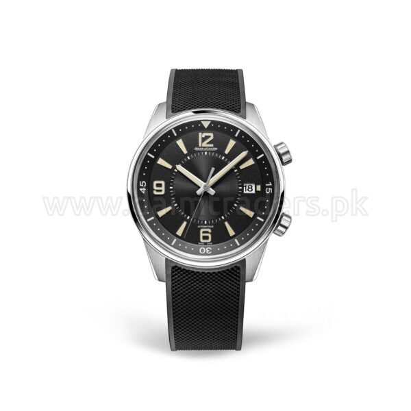 JAEGER-LECOULTRE Polaris Date Q906867J Black Dial Automatic Swiss Mens