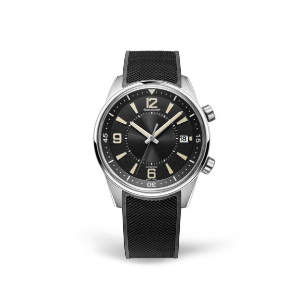 JAEGER-LECOULTRE Polaris Date Q906867J Black Dial 42mm Automatic Swiss Mens