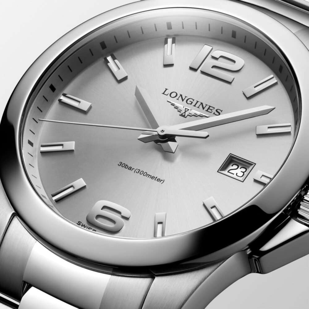 Longines Conquest L3.759.4.76.6 Silver Dial 41mm Quartz Swiss Mens – photo 2