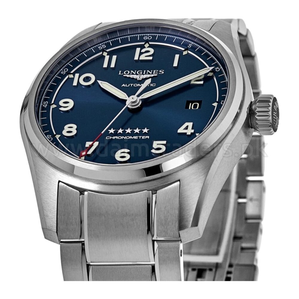 LONGINES Spirit L3.810.4.93.6 Blue Dial Chronometer Automatic Swiss Mens – photo 2