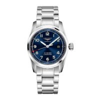 LONGINES Spirit L3.810.4.93.6 Blue Dial 40mm Chronometer Automatic Swiss Mens - front view