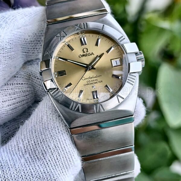 OMEGA Constellation Double Eagle 1503.10.00 Champagne Dial Co-Axial Automatic Swiss Mens