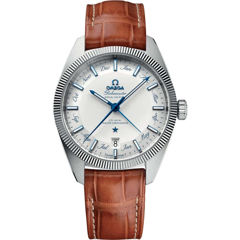 Omega Constellation Globemaster Annual Calendar 130.33.41.22.02.001 Silver Dial 41mm Automatic Swiss Mens