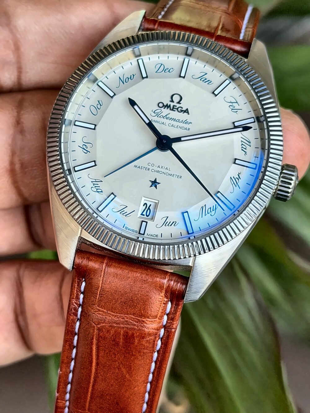 Omega Constellation Globemaster Annual Calendar 130.33.41.22.02.001 Silver Dial 41mm Automatic Swiss Mens – photo 2