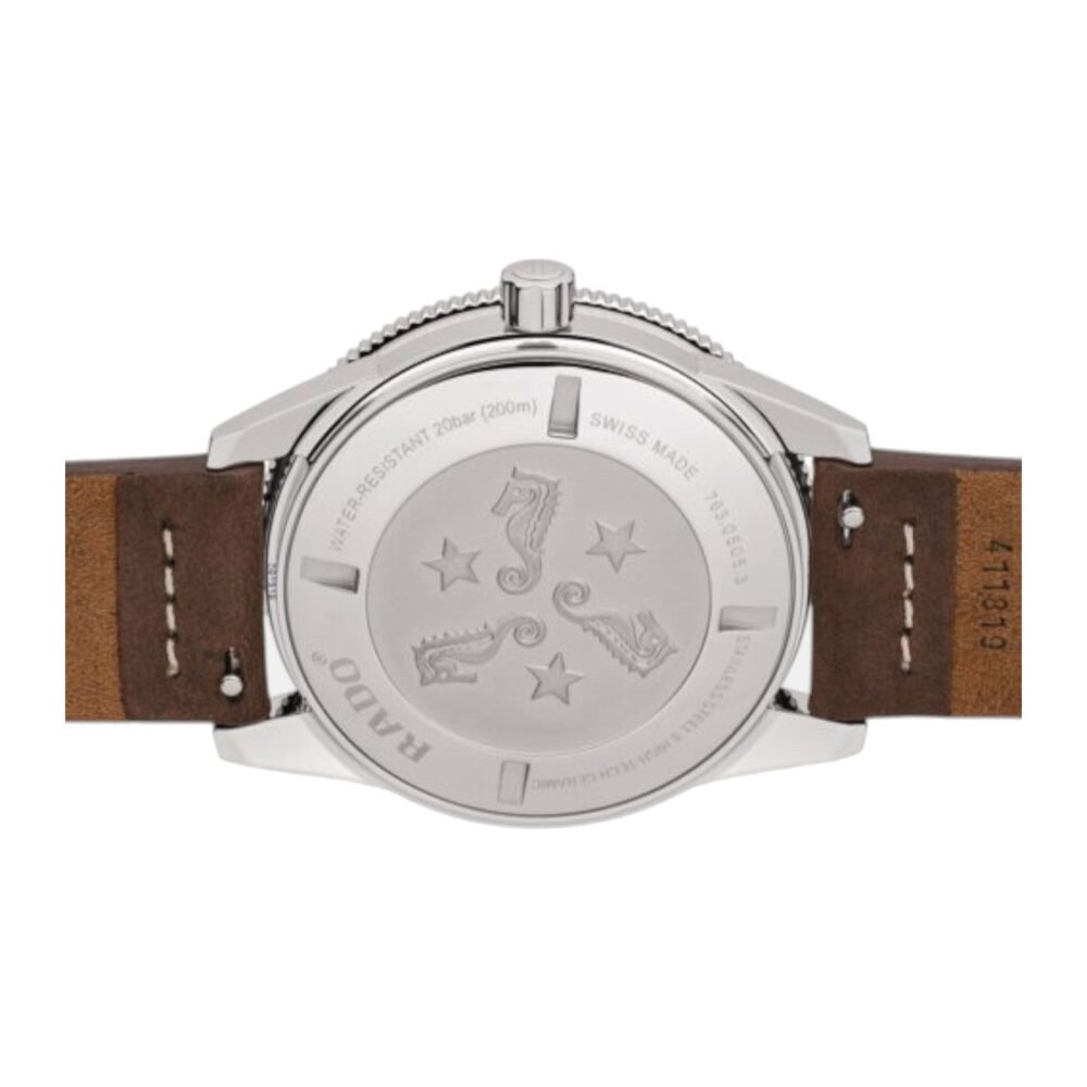 RADO Captain Cook Automatic R32505305 Brown Dial 42mm Swiss Mens – photo 3