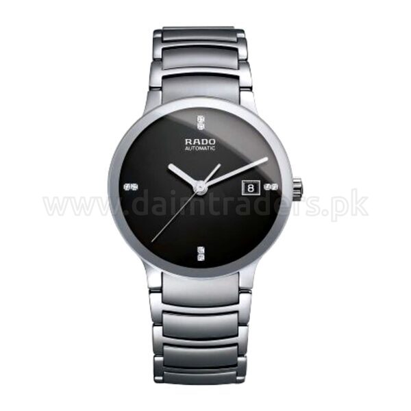RADO Centrix Jubile Automatic R30939703 Black Dial Diamonds Swiss Mens