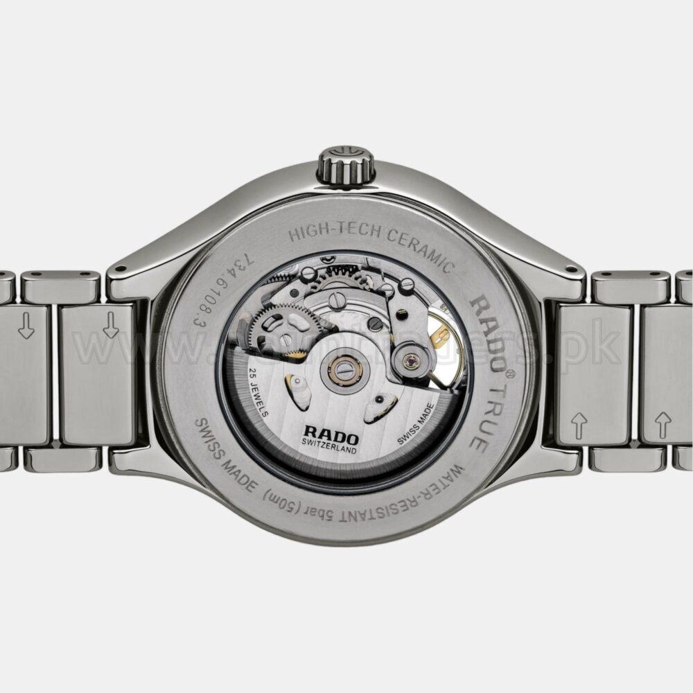 RADO True Round Secret R27108312 Green Open Heart Dial Plasma Ceramic 40mm Automatic Swiss Mens – photo 3