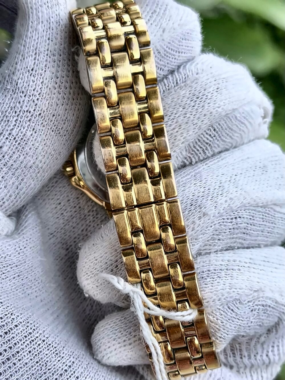 Raymond Weil Tango 5360 Champagne Diamond Dial Diamond Bezel 18k Gold Plated 30mm Quartz Swiss Ladies – photo 4