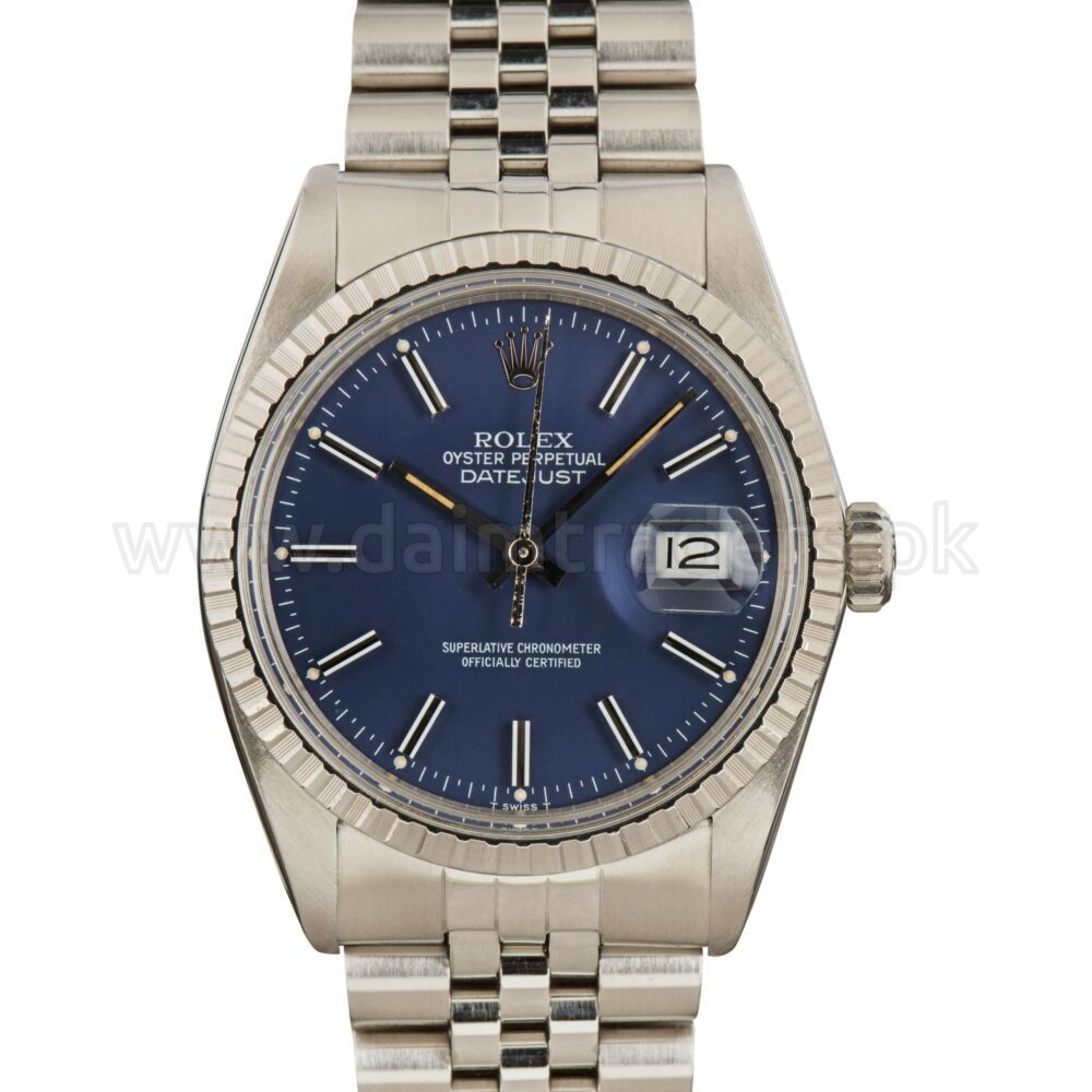 ROLEX Datejust 16000 Stainless Steel 36mm Automatic Swiss Mens