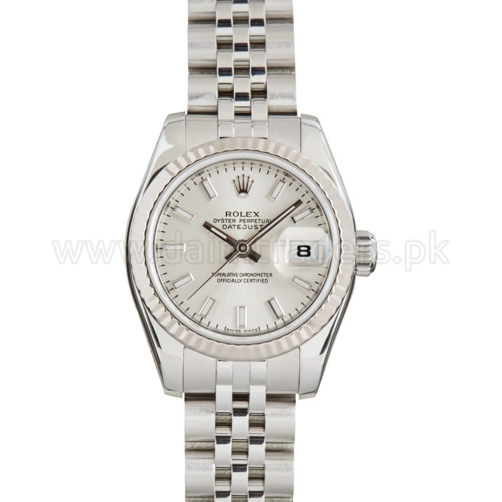 ROLEX Lady-Datejust 26 179174 Silver Dial Steel Automatic Swiss Ladies