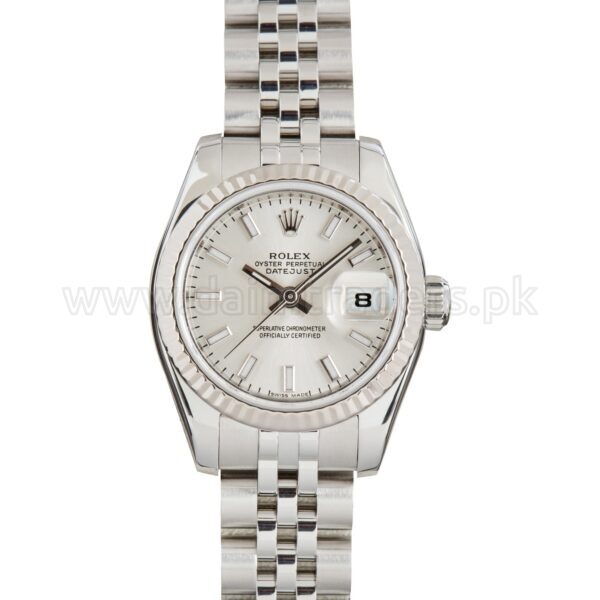 ROLEX Lady-Datejust 26 179174 Silver Dial Steel Automatic Swiss Ladies