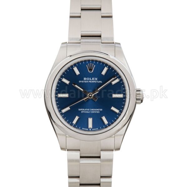 ROLEX Oyster Perpetual 31 277200 Blue Dial Steel Automatic Swiss Ladies