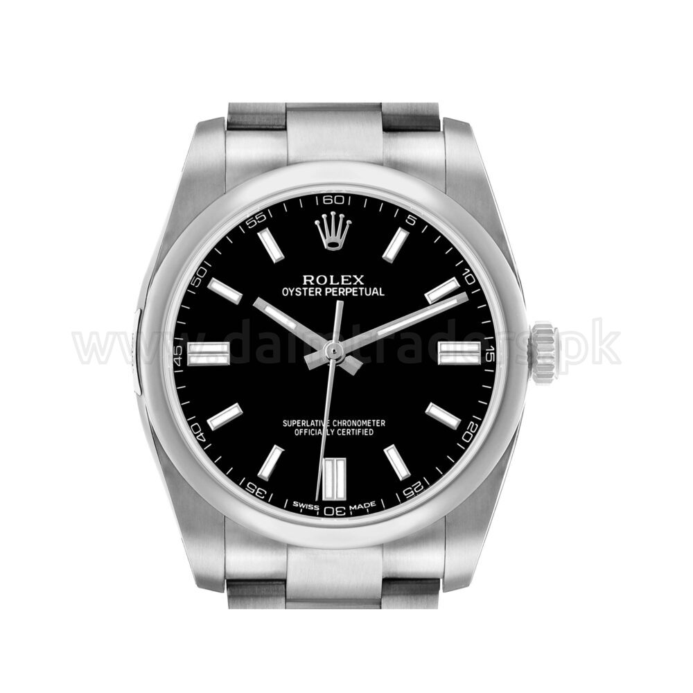 ROLEX Oyster Perpetual 36 116000 Black Dial Steel Automatic Swiss Unisex