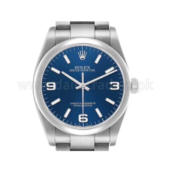 ROLEX Oyster Perpetual 36 116000 Blue Dial Steel Automatic Swiss Unisex