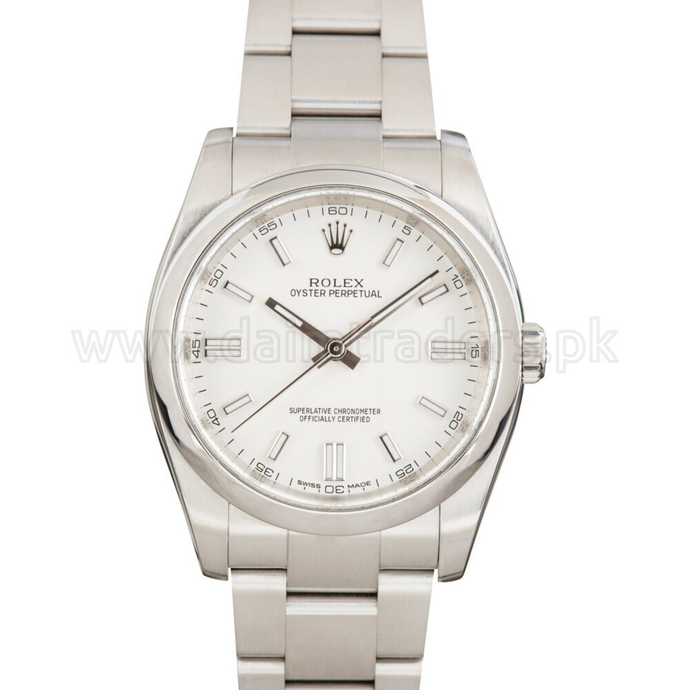 ROLEX Oyster Perpetual 36 116000 White Dial Steel Automatic Swiss Unisex