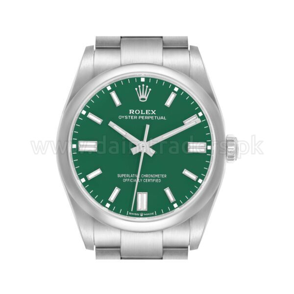 ROLEX Oyster Perpetual 36 126000 Green Dial Steel Automatic Swiss Unisex