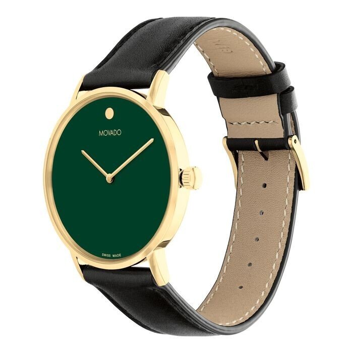 Movado Signature 0607837 Green Dial Quartz Swiss Mens – photo 2