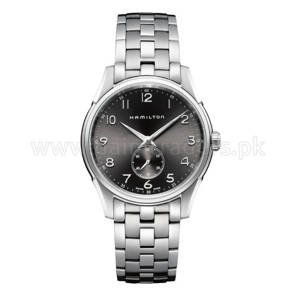 HAMILTON Jazzmaster Thinline Small Second H38411183 Grey Dial 40mm Quartz Swiss Mens