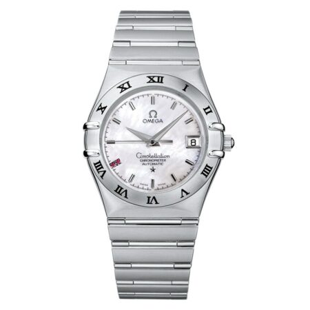 OMEGA Constellation 1516.76.00 Ruby MOP Swiss Mens