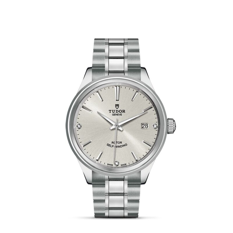 TUDOR Style Automatic Diamond Dial M12500-0003 Swiss Mens