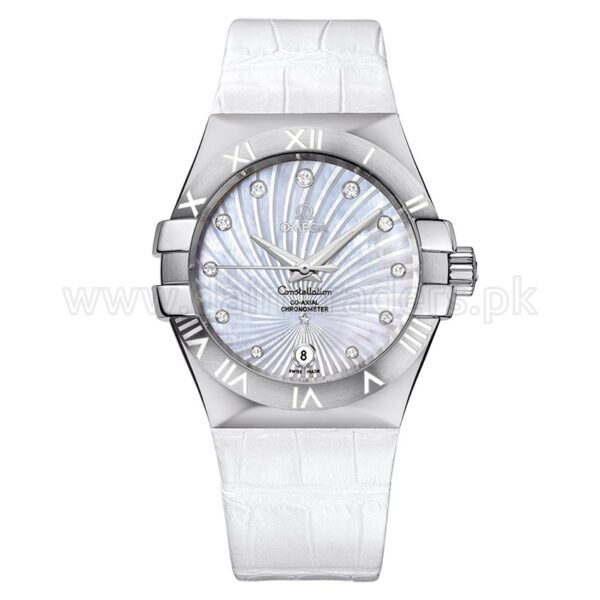 OMEGA Constellation Co-Axial 123.13.35.20.55.001 Swiss Mens