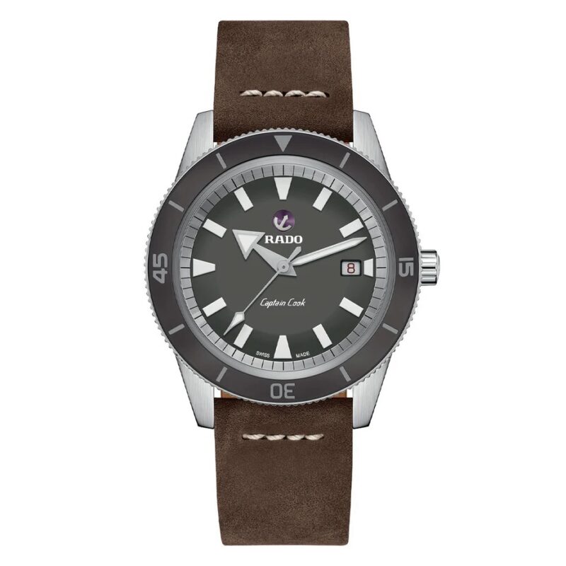 RADO Caption Cook R32505015 Grey Swiss Mens