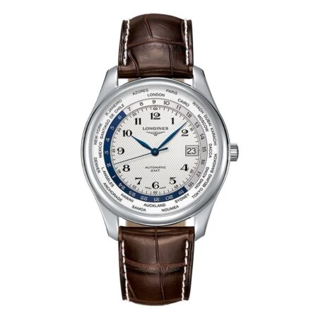 Longines Master Collection GMT World Timer L2.802.4.70.3 Swiss Mens