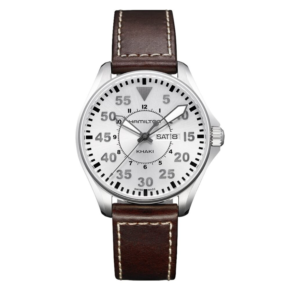 HAMILTON KHAKI AVIATION PILOT H64611555 Automatic Swiss Quartz