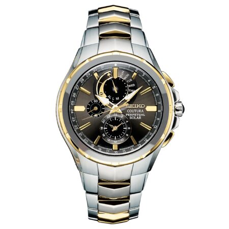 SEIKO Coutura SSC376 Japan Solar Quartz Mens