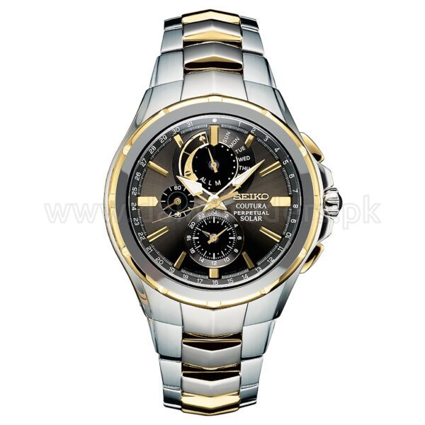 SEIKO Coutura SSC376 Japan Solar Quartz Mens