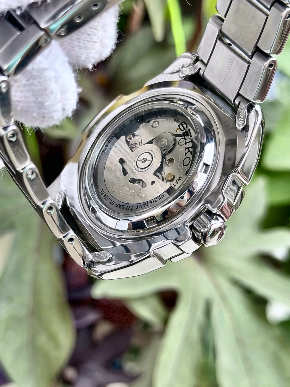 SEIKO 5 Sports SNZG19 Silver Dial 42mm Automatic Japan Mens – photo 4