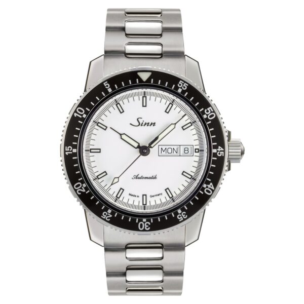 SINN 104 St Sa I W 104.012 White Dial 41mm Automatic German Mens