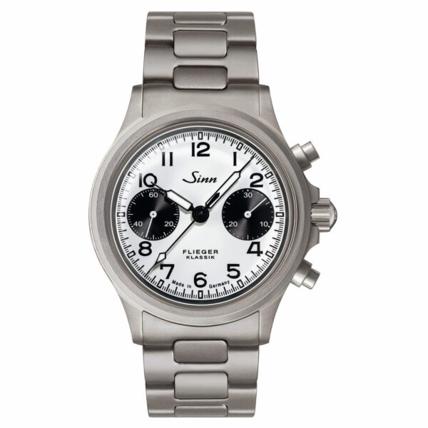 SINN 356 Pilot Classic W 356.0201 White Dial 38.5mm Automatic German Mens