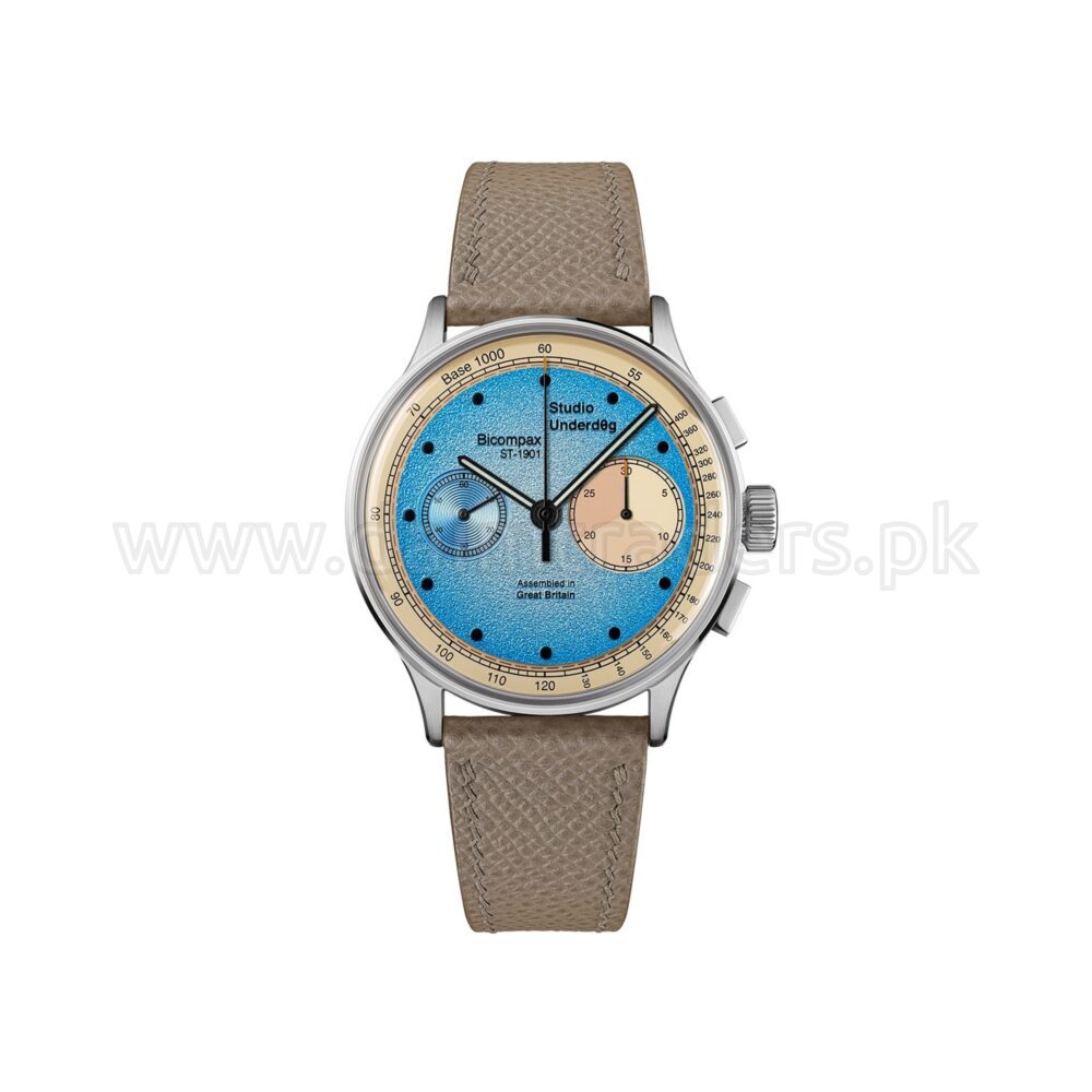 STUDIO UNDERD0G 01 Series Desert Sky 01DST Sky Blue Dial Hand-wound British Mens