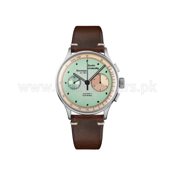 STUDIO UNDERD0G 01 Series Mint Ch0c Chip 01MCBR Mint Green Dial Hand-wound British Mens