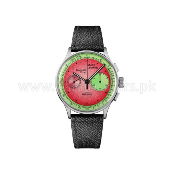 STUDIO UNDERD0G 01 Series Watermel0n 01WMB Red & Green Dial Hand-wound British Mens