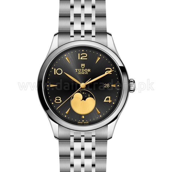 TUDOR 1926 Luna M91560-0003 Black Dial Moonphase 39mm Chronometer Automatic Swiss Mens
