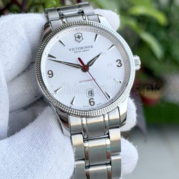 VICTORINOX Swiss Army Alliance Mechanical 241667 Silver Dial Automatic Swiss Mens